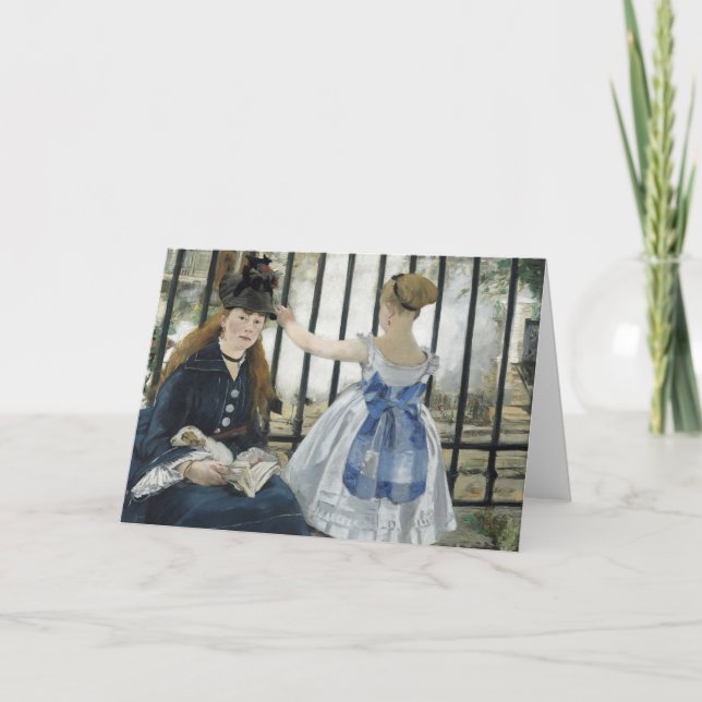 The Railway | Édouard Manet Card (Front)