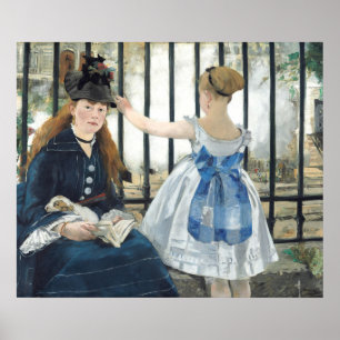 The Railway - Edouard Manet Fine Art Poster