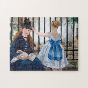 The Railway, Edouard Manet Jigsaw Puzzle