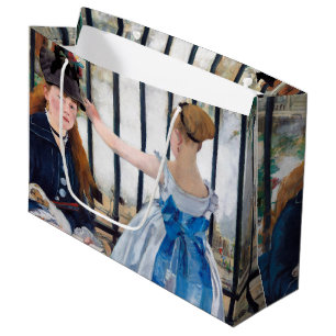 The Railway, Edouard Manet Large Gift Bag
