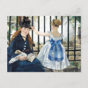 The Railway Edouard Manet Postcard