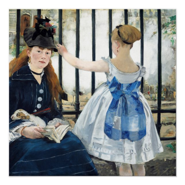  The Railway Edouard Manet Poster (Front)