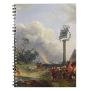 The Rainbow, 1784 (oil on canvas) Notebook