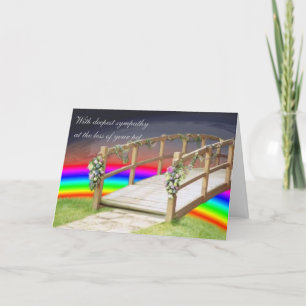 The rainbow bridge card