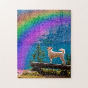 The Rainbow Bridge Poem, In Memory of a Pet... Jigsaw Puzzle