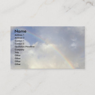 The Rainbow! Business Card
