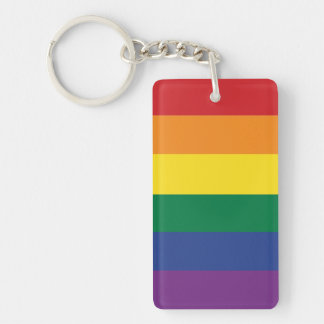 The Rainbow Flag Key Ring