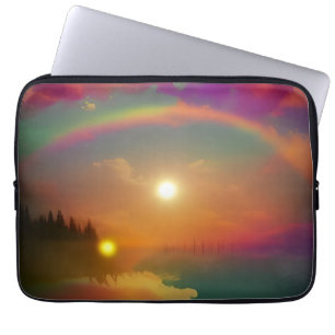 The rainbow laptop sleeve
