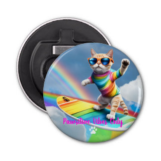 The Rainbow Rider Bottle Opener
