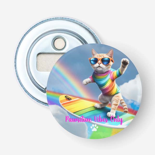 The Rainbow Rider Bottle Opener (Front)