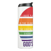 The Rainbow Truth God's Promise Thermal Tumbler (Rotated Left)