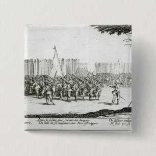 The Raising of an Army 15 Cm Square Badge