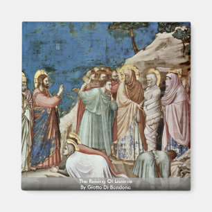 The Raising Of Lazarus By Giotto Di Bondone Magnet