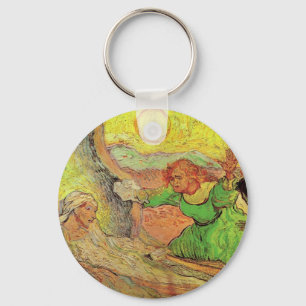 The Raising of Lazarus by Vincent van Gogh Key Ring