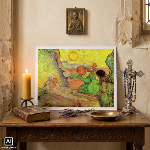 The Raising of Lazarus by Vincent van Gogh Poster