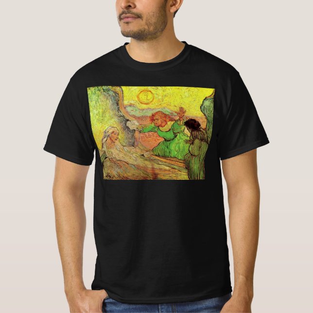 The Raising of Lazarus by Vincent van Gogh T-Shirt (Front)
