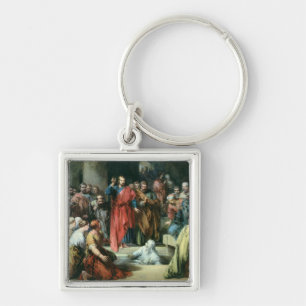 The Raising of Lazarus Key Ring