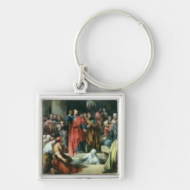 The Raising of Lazarus Key Ring (Front)