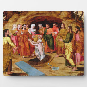 The Raising of Lazarus Plaque