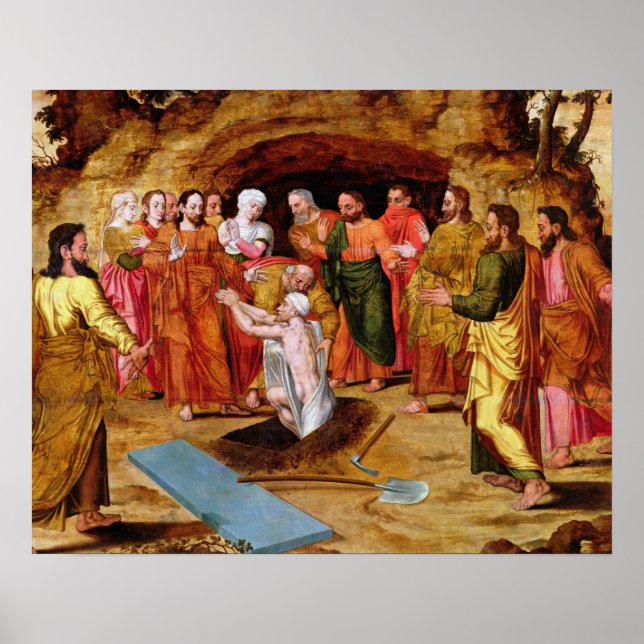 The Raising of Lazarus Poster (Front)