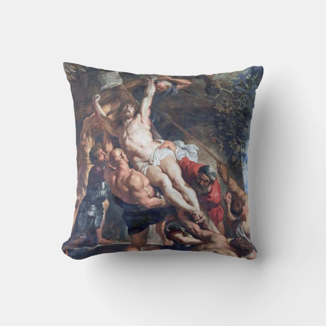 The Raising of the Cross, Rubens Cushion (Front)