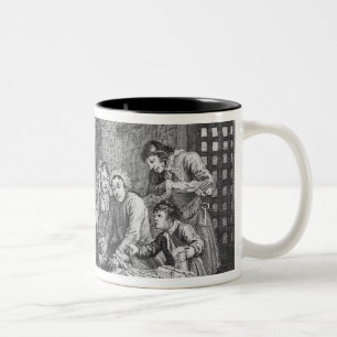 The Rake in Prison Two-Tone Coffee Mug