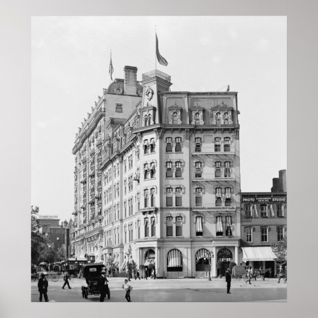 The Raleigh Hotel Poster (Front)