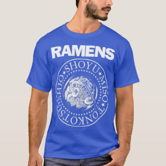 The Ramens Bowl Ramen Noodle Punk Rock Music T-Shirt