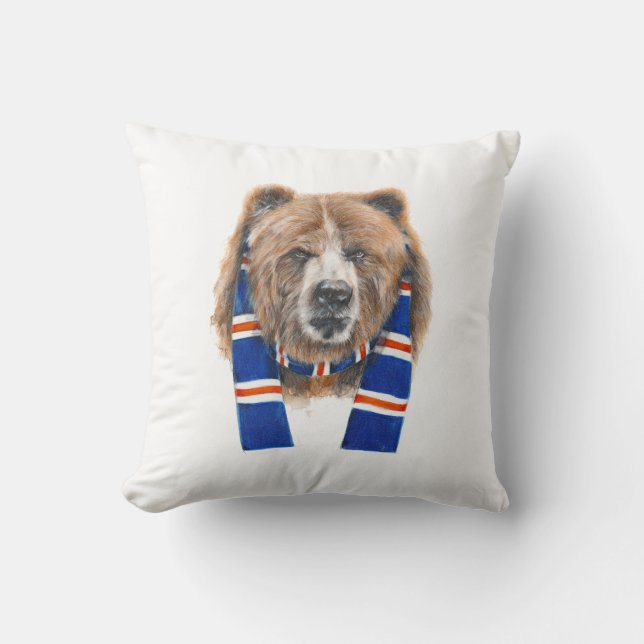 The Rangers Bear - Cushion (Front)