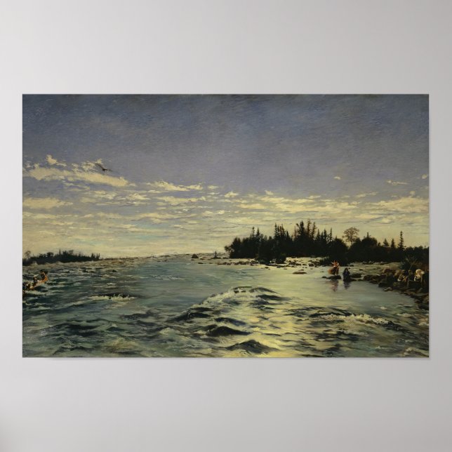 The Rapids of Saint Marys River (1868)  Poster (Front)