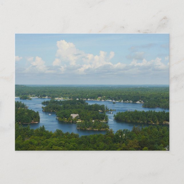 The Rapids - Thousand Islands Postcard (Front)