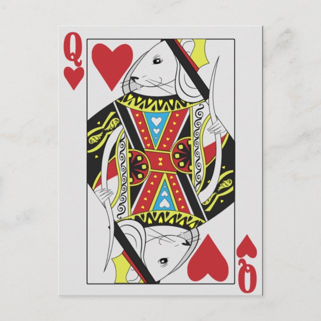 The Rat of Hearts Postcard (Front)