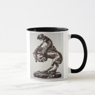 The Rattlesnake, 1905 (bronze) (b/w photo) Mug