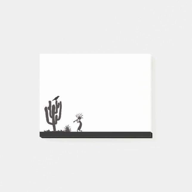 The Raven and Kokopelli   Post-it Notes (Front)