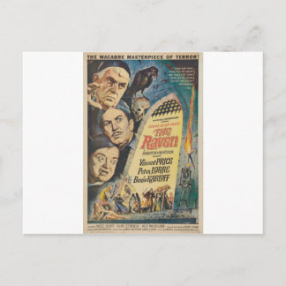 THE RAVEN by Philip J. Riley Postcard