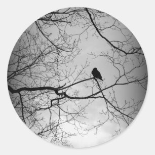 The Raven Classic Round Sticker