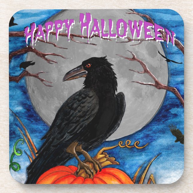 The Raven Coaster (Front)