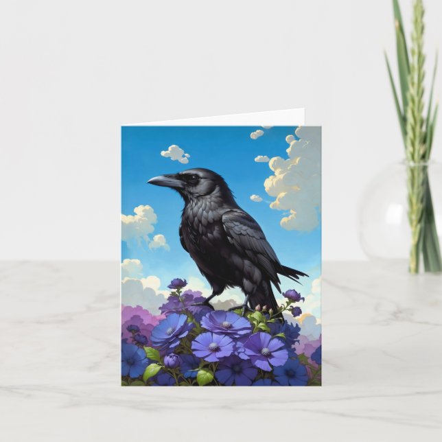 the raven day thank you card (Front)