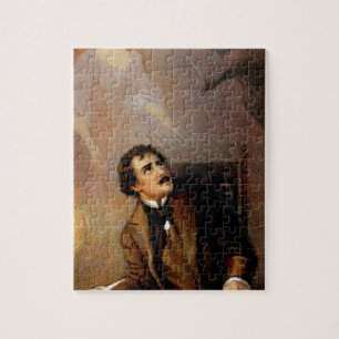 “The Raven” Edgar Allan Poe ~ Henry Ludlowe 1908 Jigsaw Puzzle