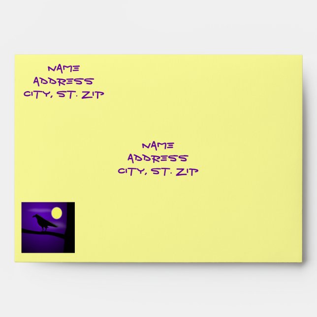 The Raven - Envelopes (Front)