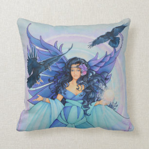 The Raven Fairy Pillow