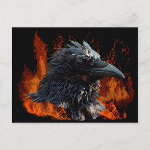 "The Raven Fire" Gifts Postcard