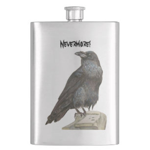 The Raven Hip Flask