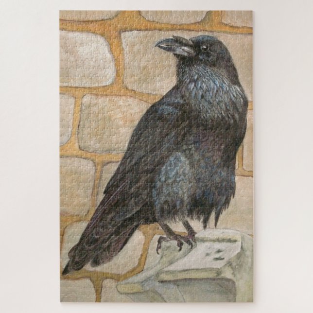 The Raven Jigsaw Puzzle (Vertical)