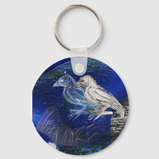 The Raven Key Ring (Front)