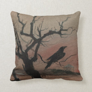 The Raven of Karlstejn, 1882 Cushion