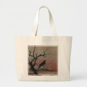 The Raven of Karlstejn, 1882 Large Tote Bag