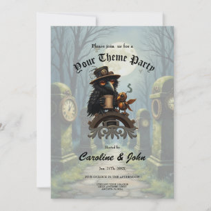 The raven powered by Coffee Invitation