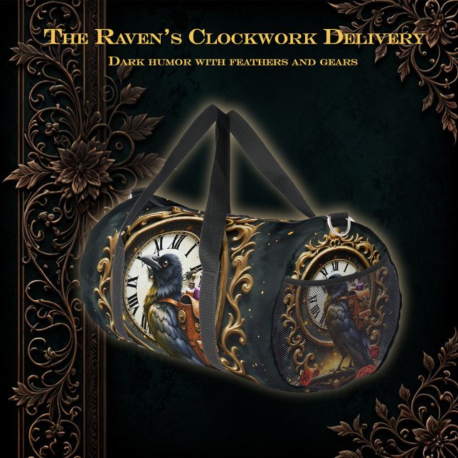 The Raven’s Clockwork Delivery  Duffle Bag (Creator Uploaded)