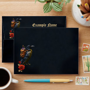 The Raven’s Clockwork Delivery Envelope